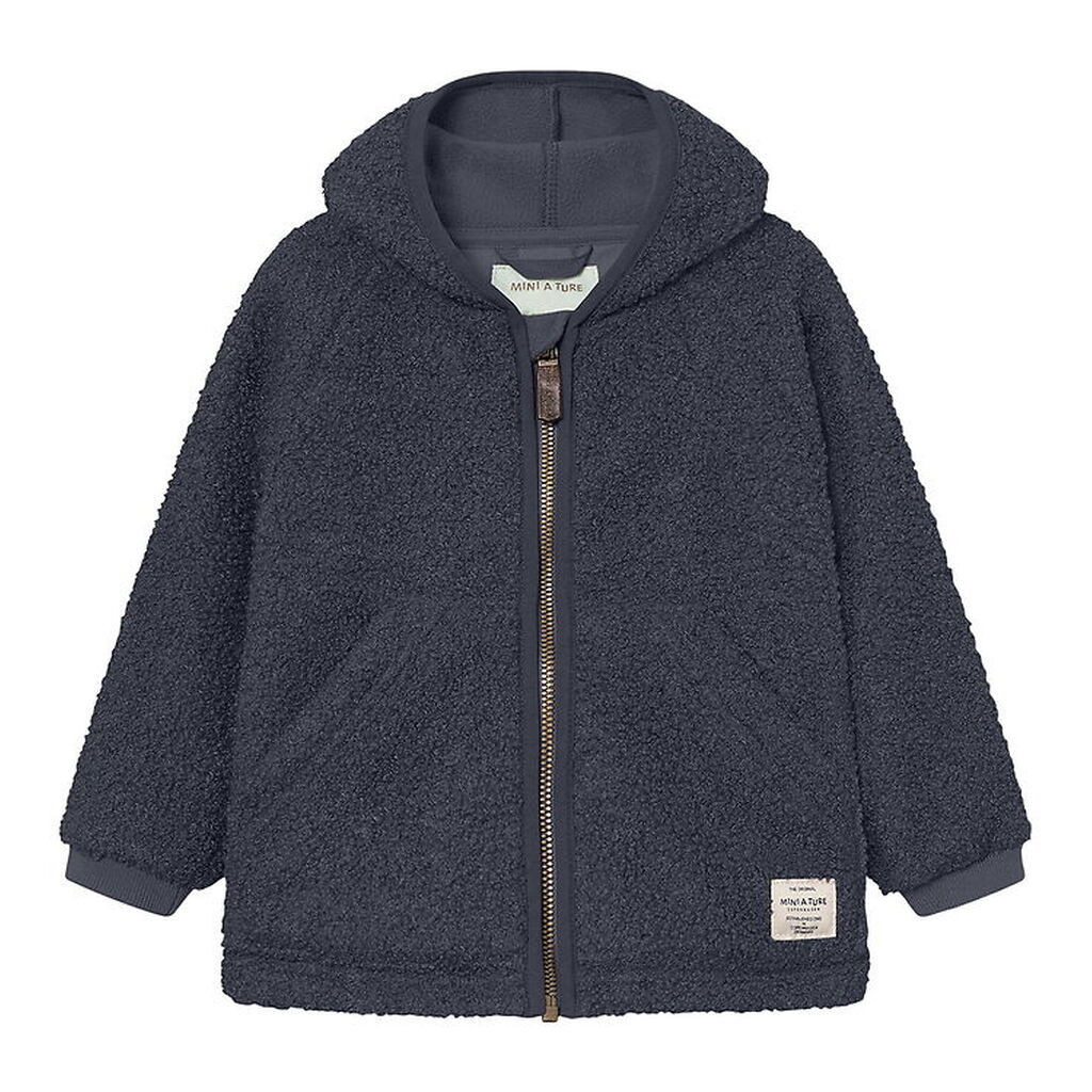 Mini A Ture Fleecejakke - MatLiff - Ombre Blue