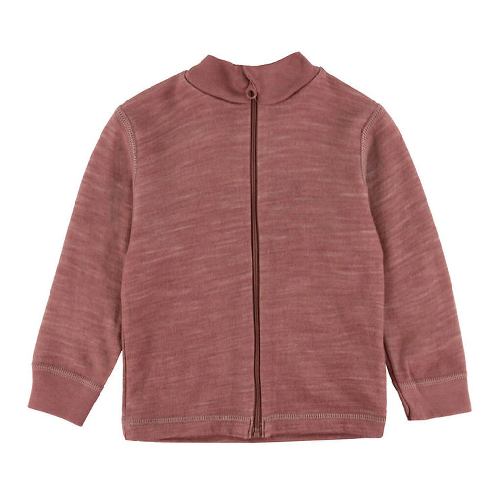 Joha Cardigan - Uld/Bambus - Mørk Rose