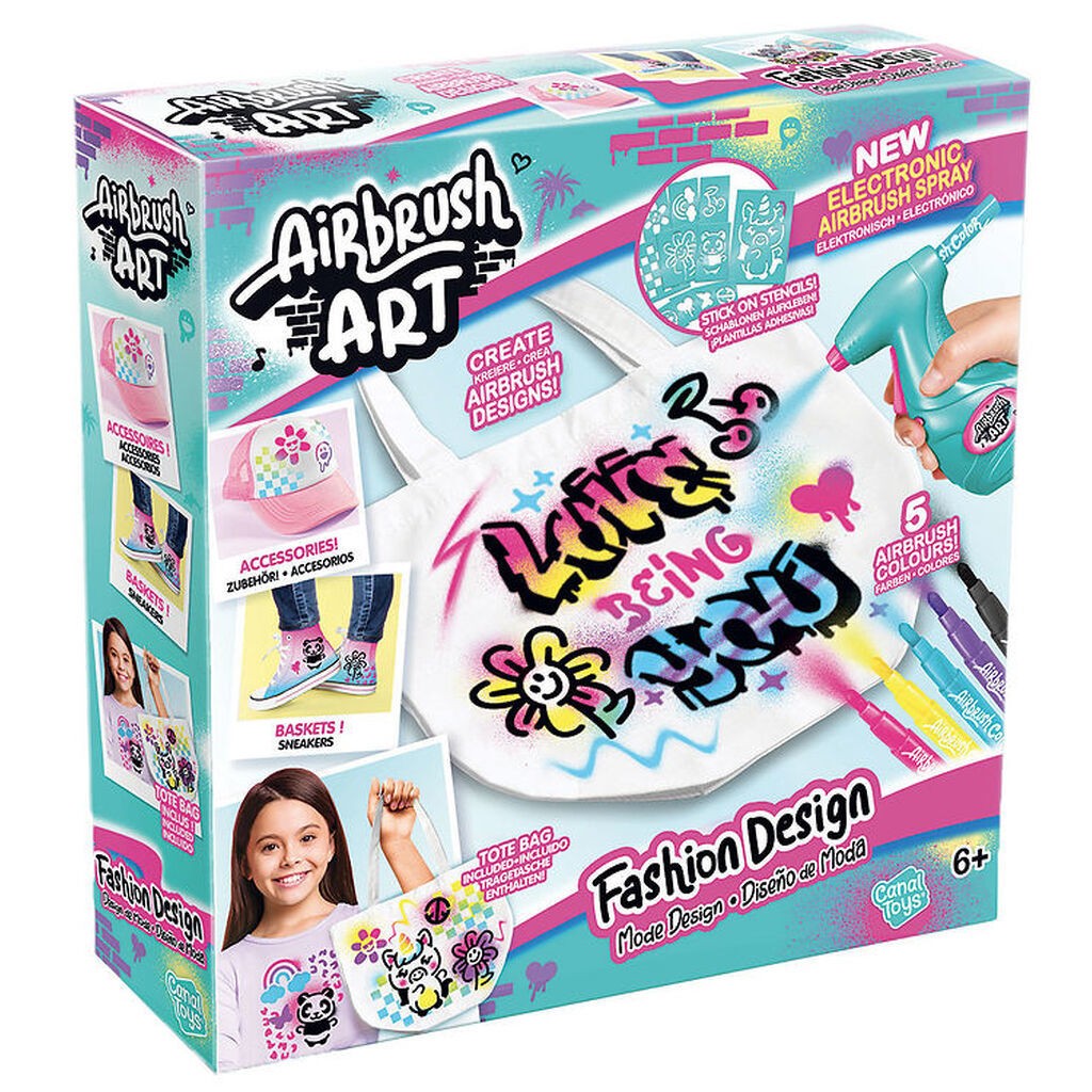 Airbrush Kreasæt - Fashion Design Kit