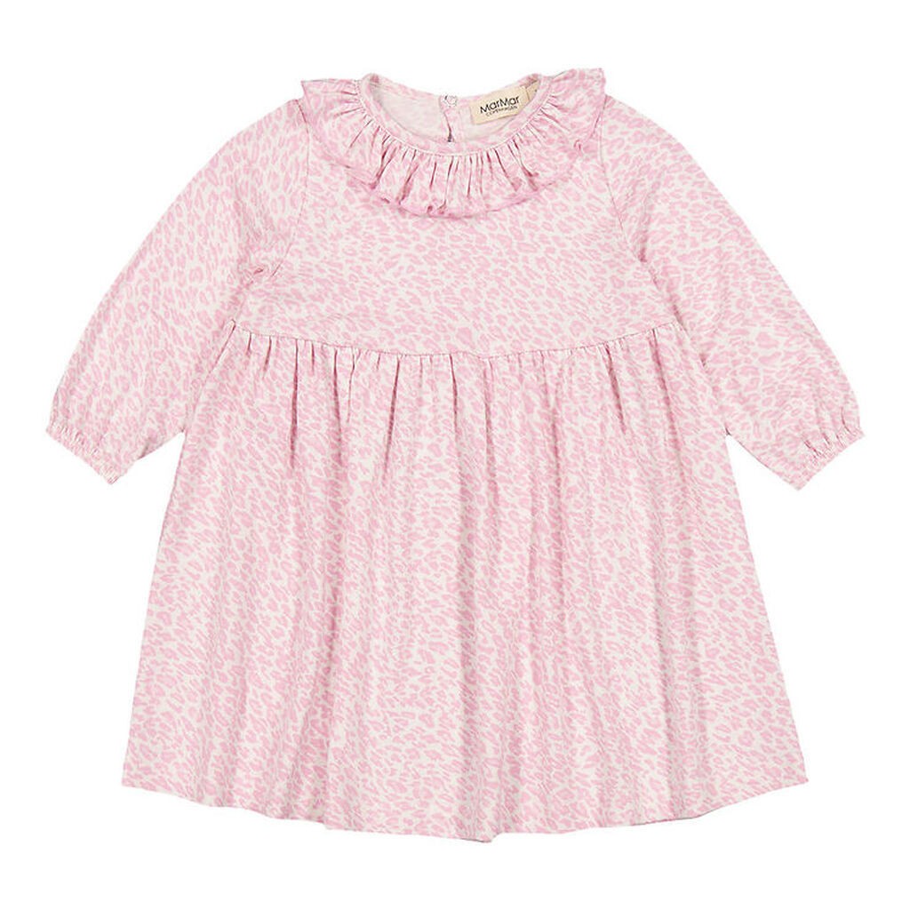 MarMar Kjole - Viskose - Diora Frill - Pink Leo