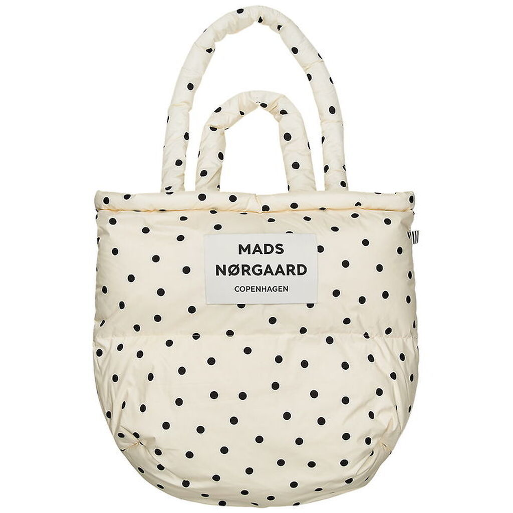Mads Nørgaard Shopper - Light Ripstop Pillow Bag - Dot Aop Sweet