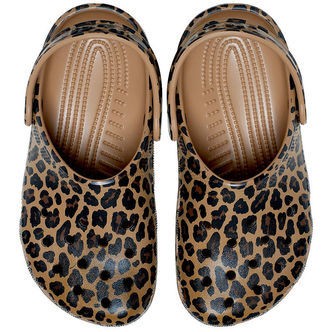 Crocs Sandaler - Classic Animal Clog T - Sepia/Leopard