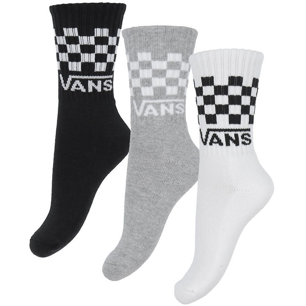 Vans Strømper - 3-pak - Classic - Sort/Hvid/Gråmeleret