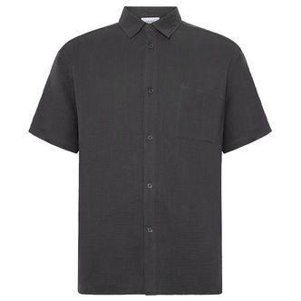 Grunt Skjorte - Musselin - GrOla - Grå