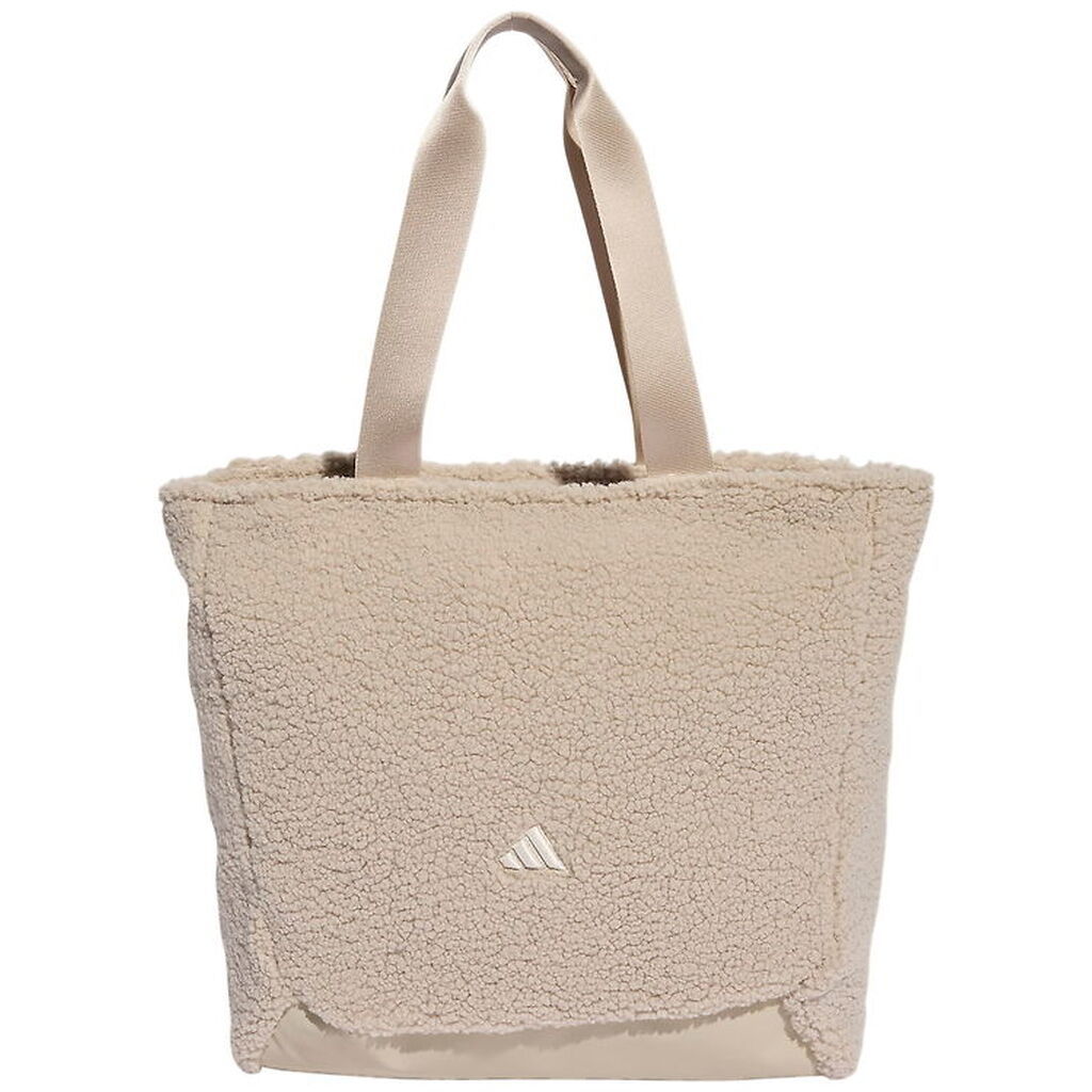 adidas Performance Shopper -Teddyfleece - Beige/Chalk White
