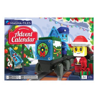 Magna-Tiles Julekalender - 34 Dele - MicroMAGS
