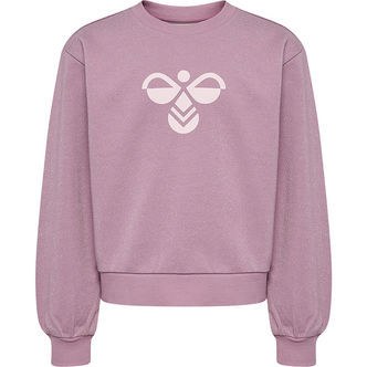Hummel Sweatshirt - HmlJR Musse - Lavender Mist/Glitter
