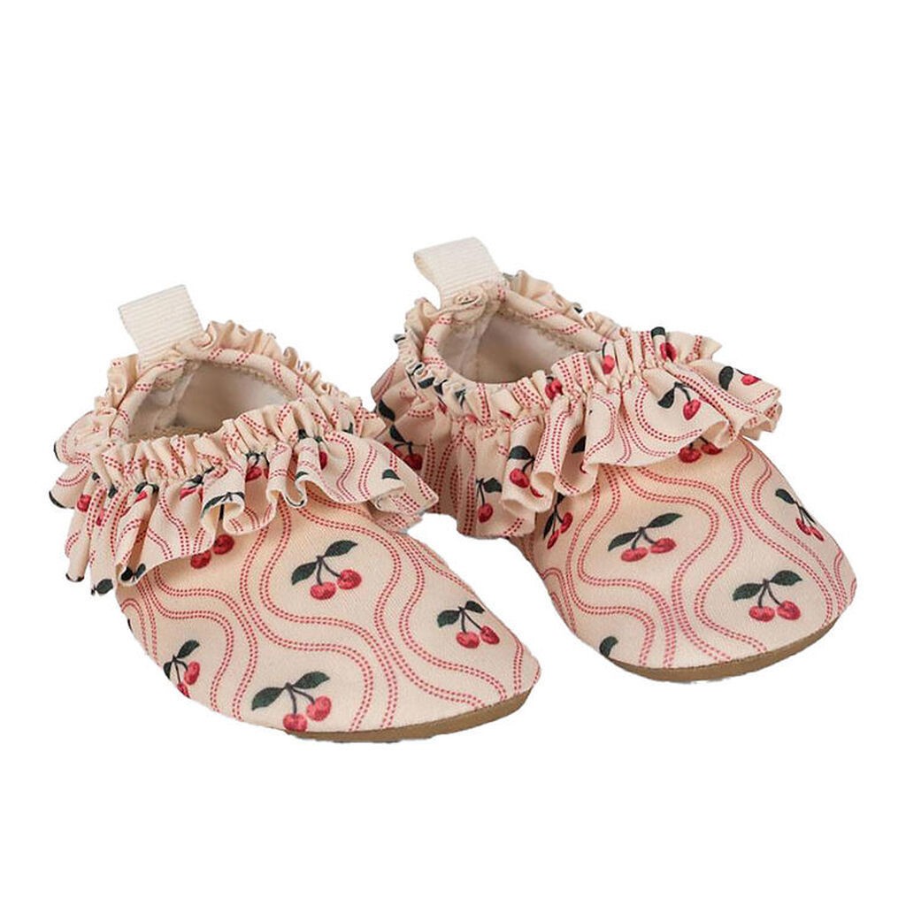 Konges Sløjd Badesko - Merle - Cherry Pink Motif