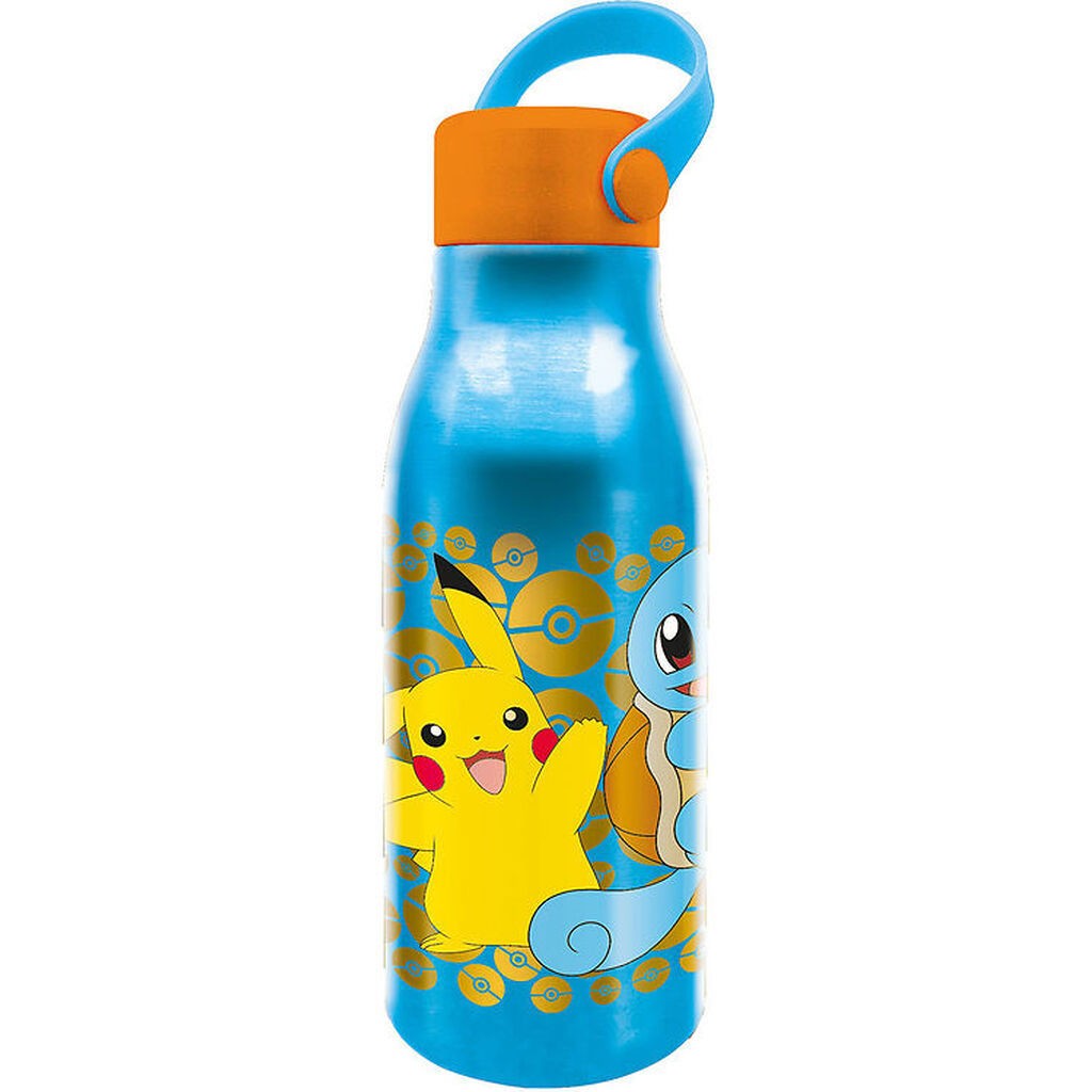 Pokémon - Drikkedunk - 760 ml - Aluminium - Blå/Gul