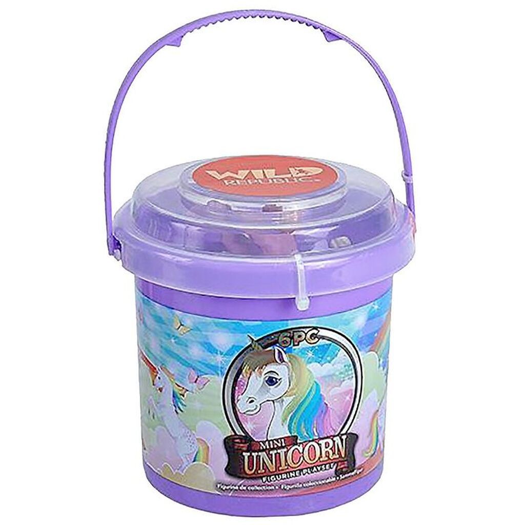 Wild Republic Spand m. Dyr - Mini - 4 stk. - Enhjørninger