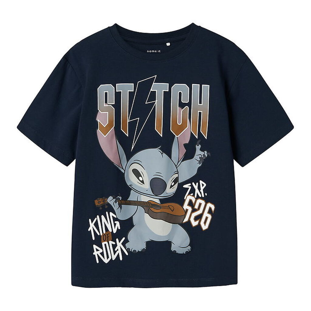 Name It T-shirt - Stitch - NkmAntony - Navy Blazer