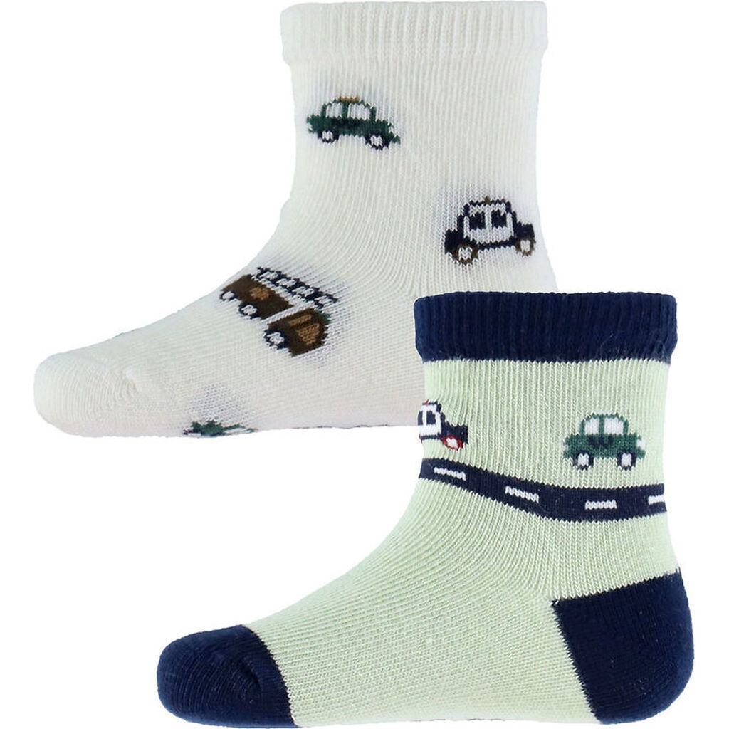 Name It Strømper - 2-pak - NbmTocar - Shadow