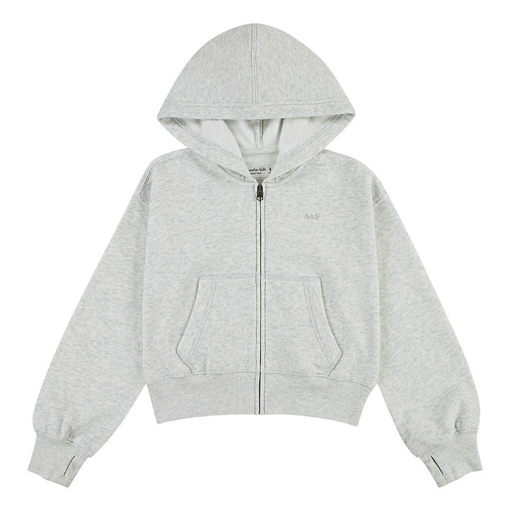 Abercrombie & Fitch Cardigan - Lysegråmeleret