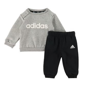 adidas Performance Sweatsæt - I LIN FL JOG - Grå/Hvid