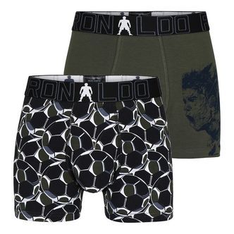 CR7 Boxershorts - 2-pak - Sort/Armygrøn