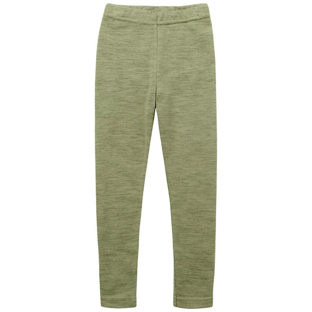 Engel Leggings - Uld - Sage Green Melange