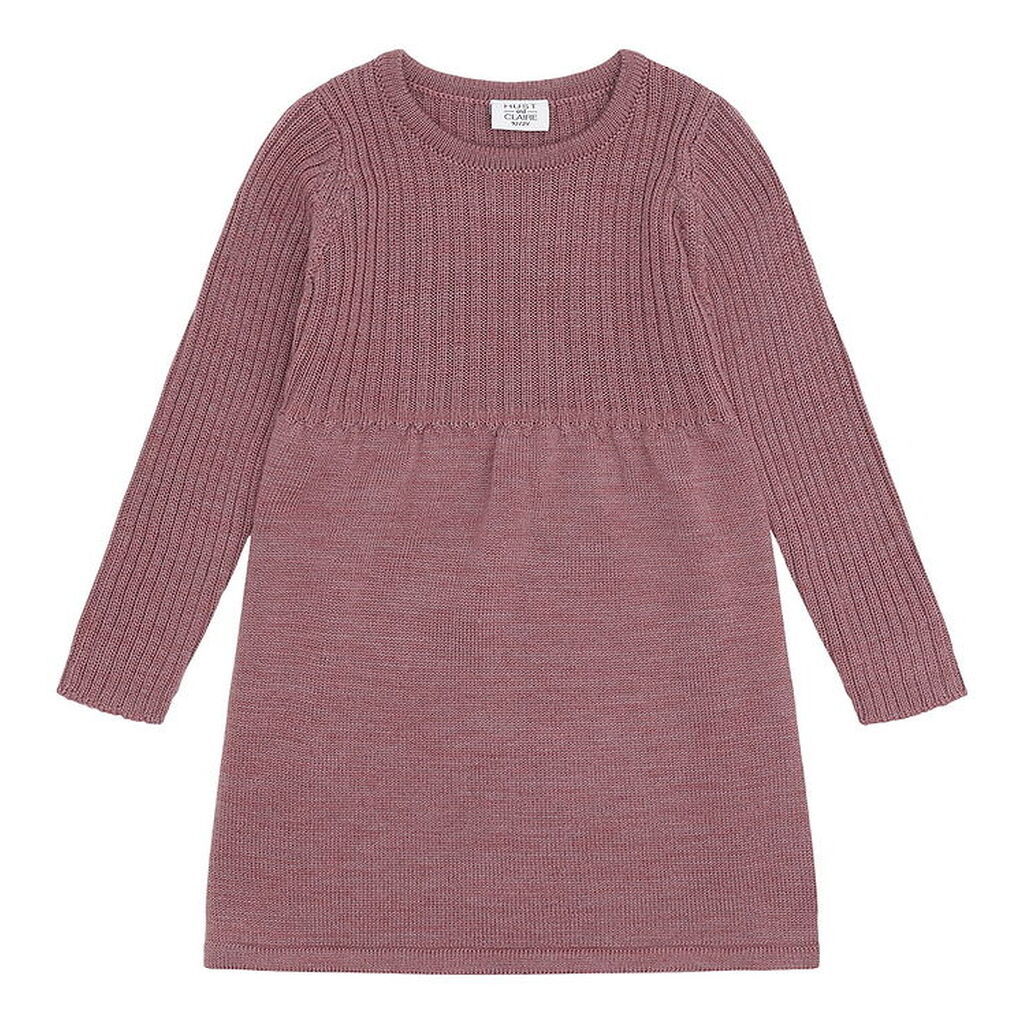 Hust and Claire Kjole - Uld - Strik - Duri - Pale Mauve