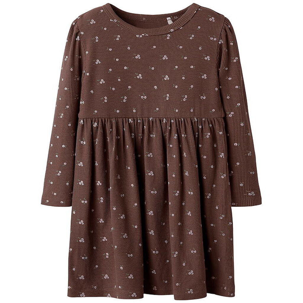 Name It Kjole - Rib - NmfSoho - Peppercorn