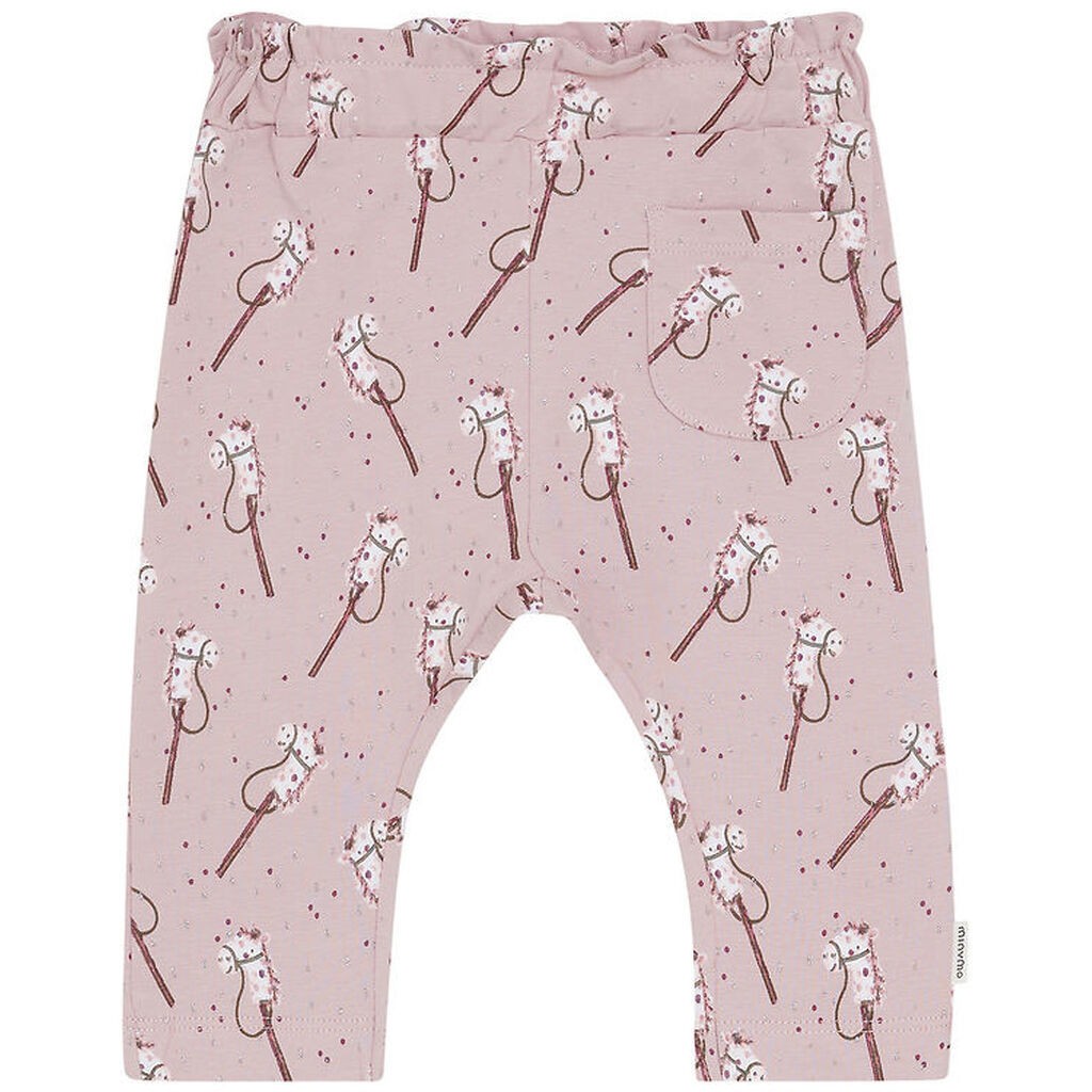 Minymo Bukser - AOP - Shadow Gray