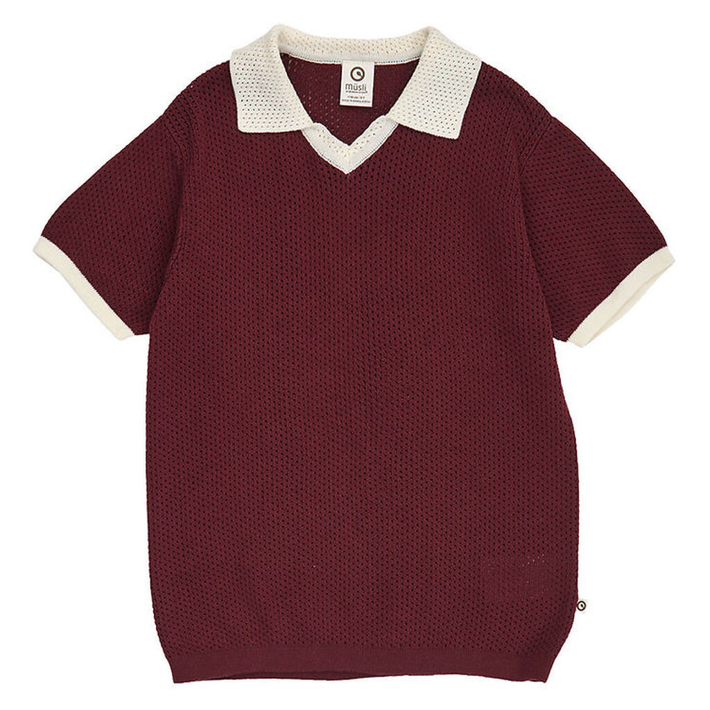 Müsli Polo - Strik - Russet