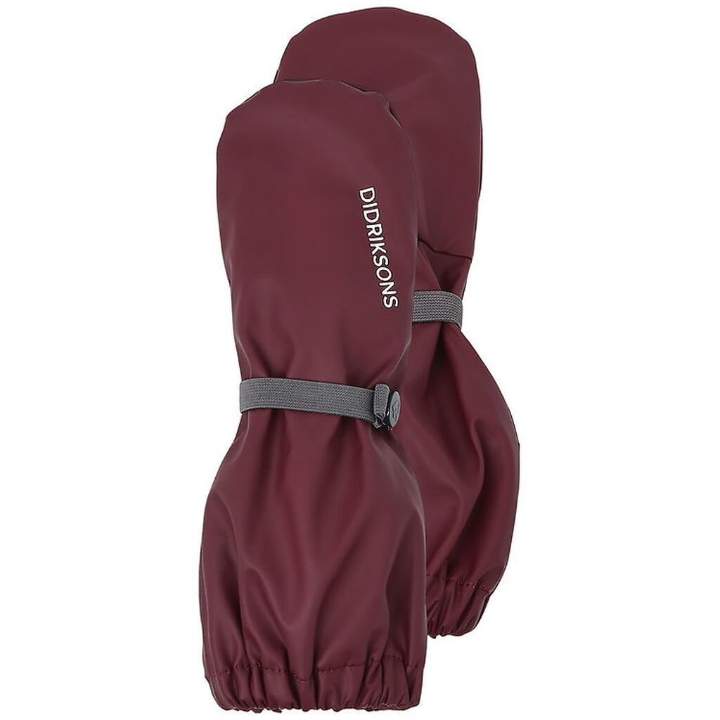 Didriksons Luffer m. Fleece - PU - Pileglove - Anemon Red