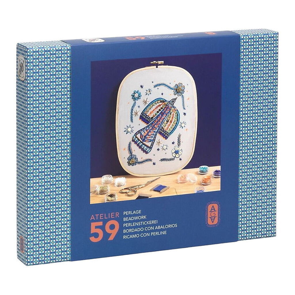 Djeco Kreasæt - Atelier 59 - Perlebroderi
