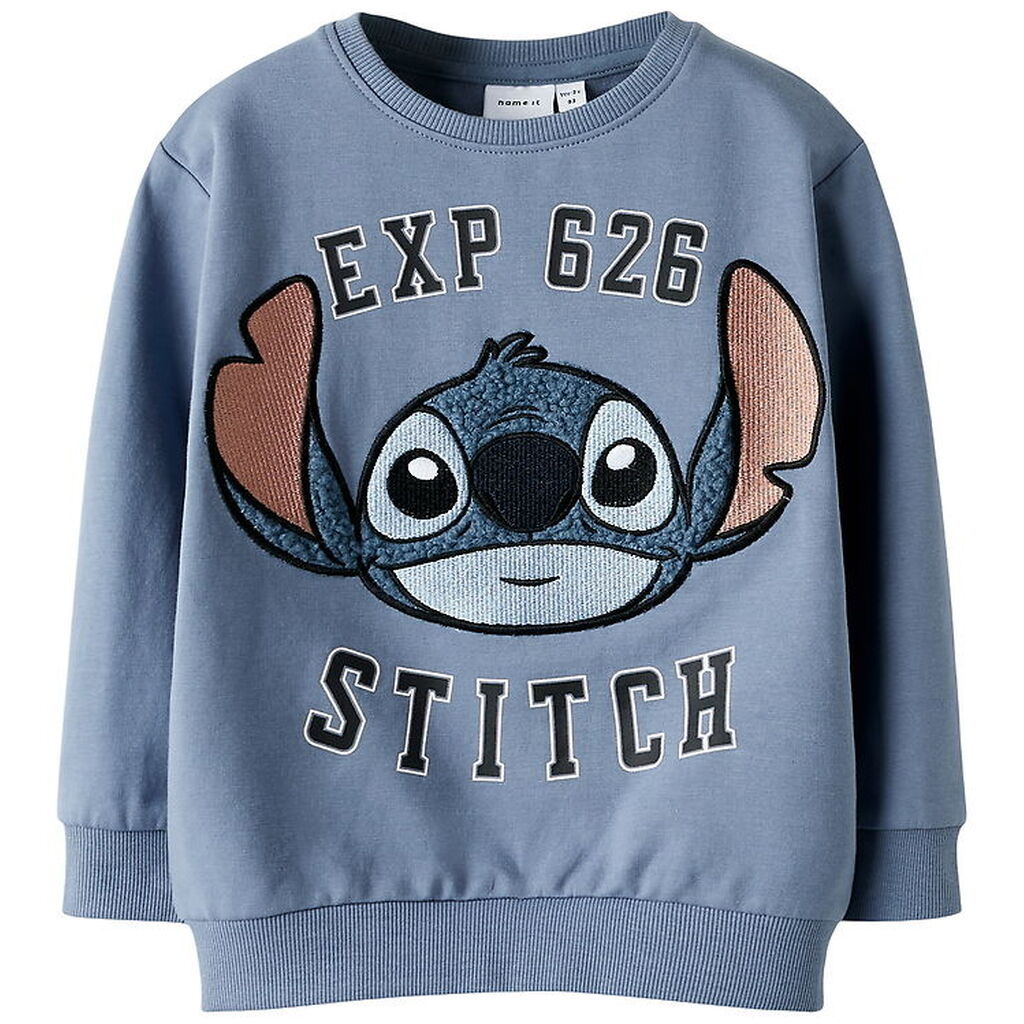 Name It Sweatshirt - NmmOnur - Stitch - Flint Stone