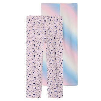Name It Leggings - 3/4 - NkfVivian - 2-pak - Parfait Pink