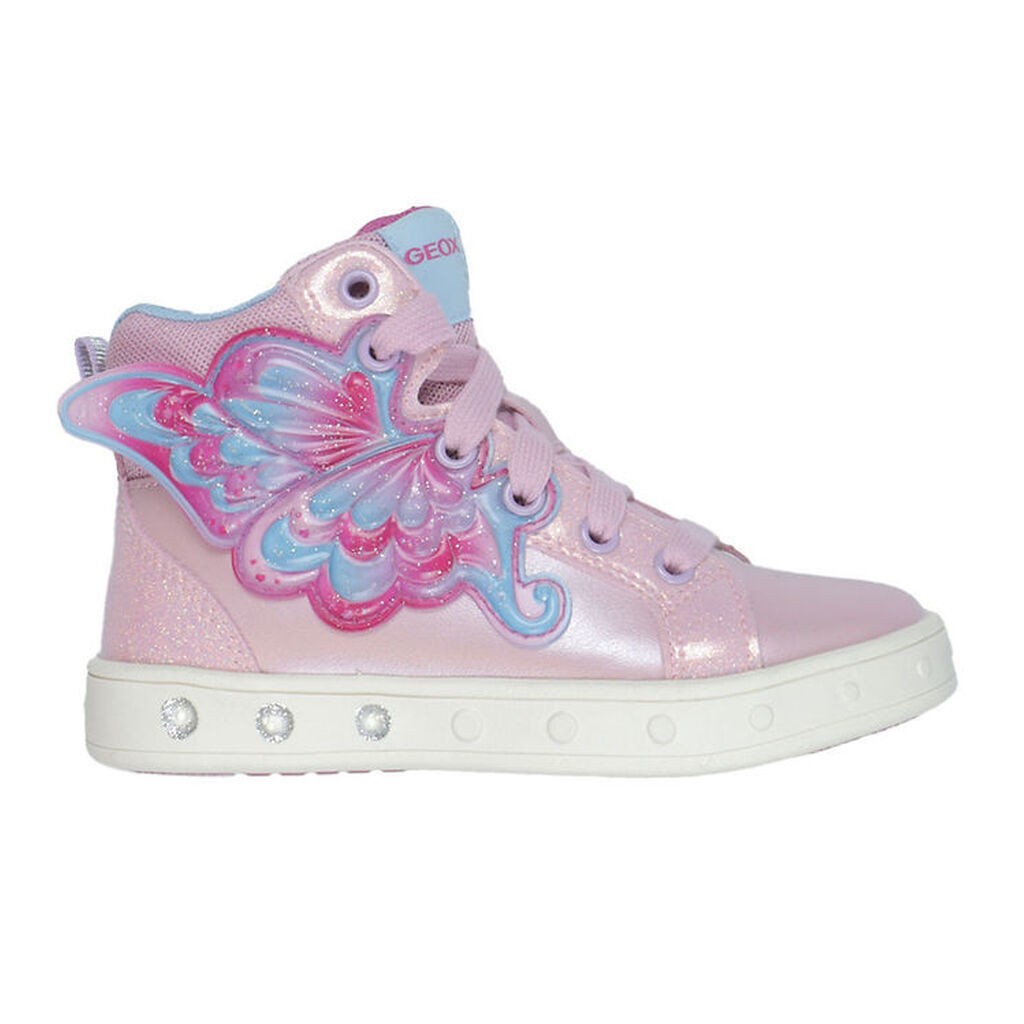 Geox Støvler m. Lys - Skylin - Pink/Fuchsia