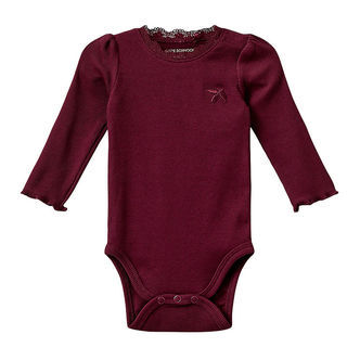 Sofie Schnoor Body l/æ - Rib - Dictesb - Burgundy
