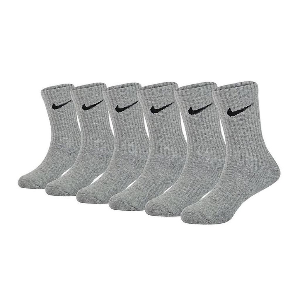 Nike Strømper - Performance Basic - 6-Pak - Dark Grey Heather