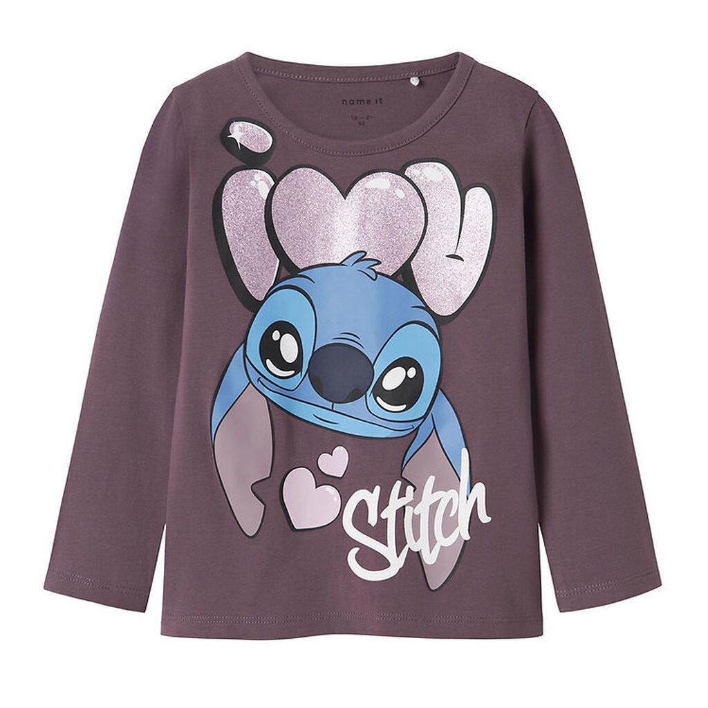 Name It Bluse - NmfJesini Stitch - Arctic Dusk m. Print