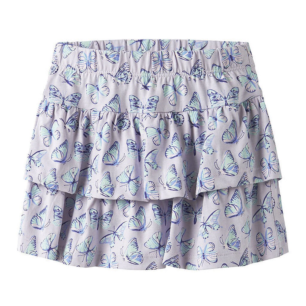 Name It Nederdel - NmfVigga - Purple Heather/Butterflies