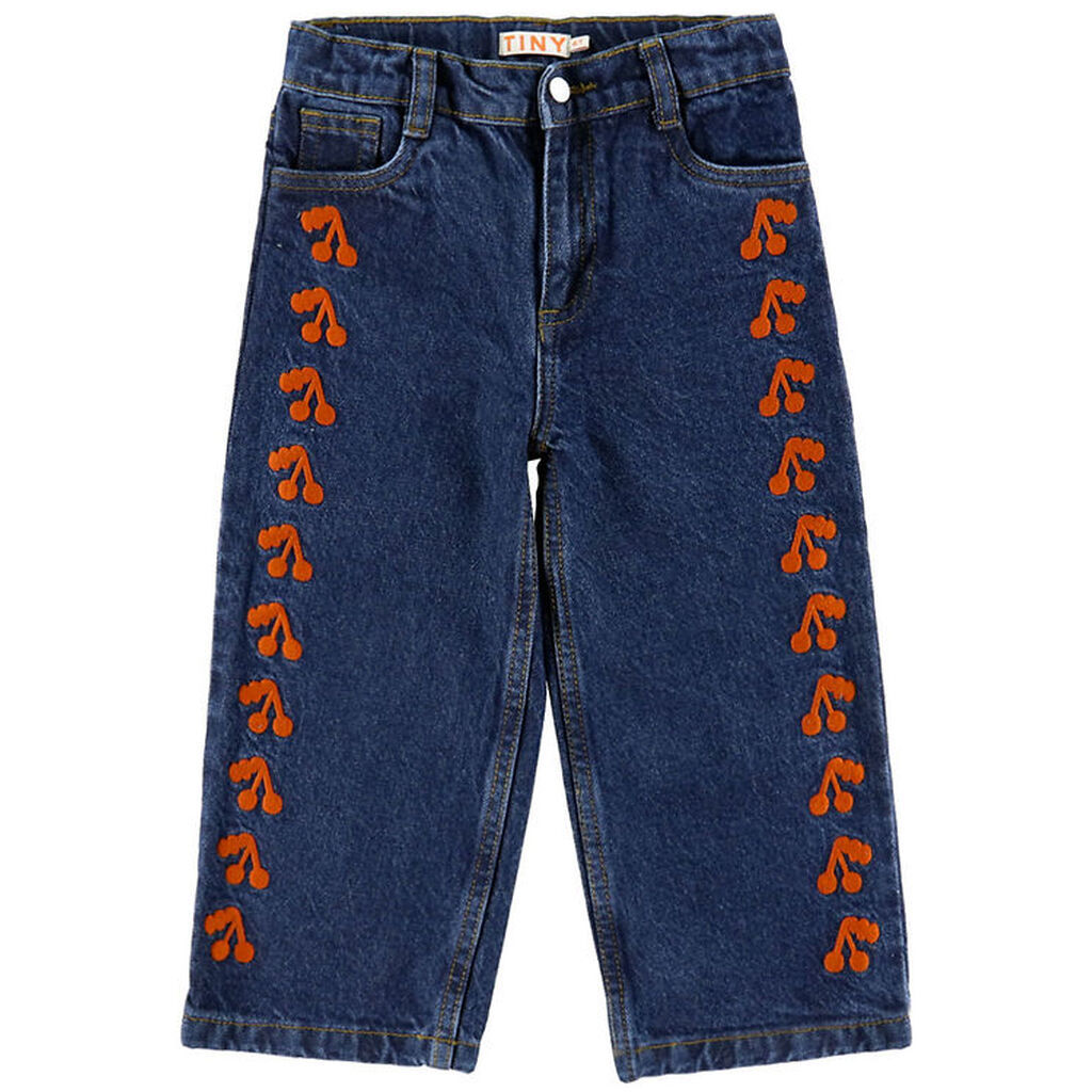Tiny Cottons Jeans - Cherries - Navy