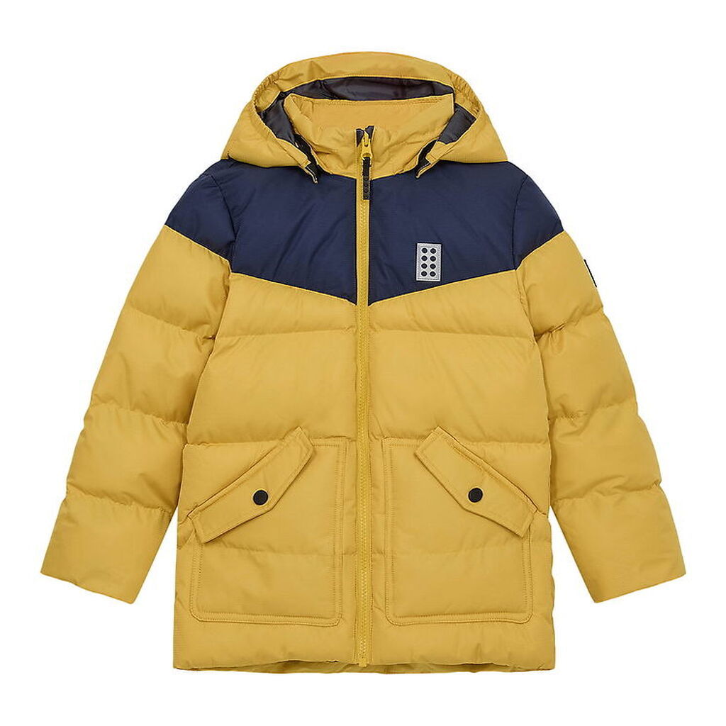 LEGOÂ® Wear Dynejakke - LWJebel 733 - Gul/Blå