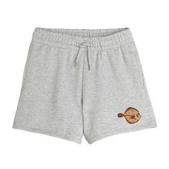 Mini Rodini Sweatshorts - Flundra - Gråmeleret