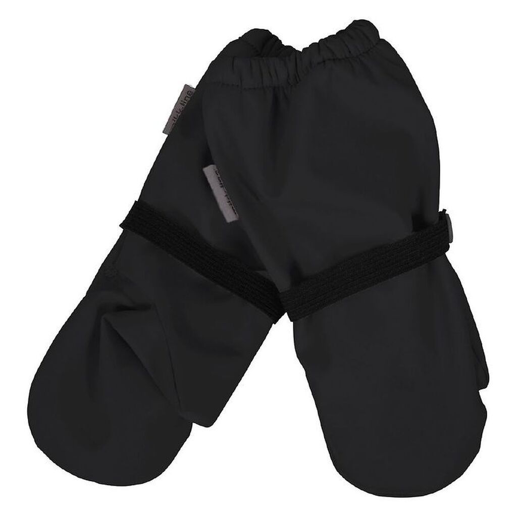 Mikk-Line Luffer m. Fleece - PU - Sort