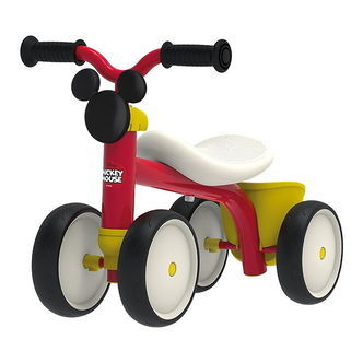Smoby Løbecykel - Rookie Ride-on - Mickey Mouse