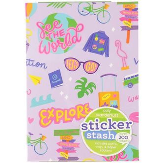 Ooly Klistermærker - 200+ stk - Wanderlust