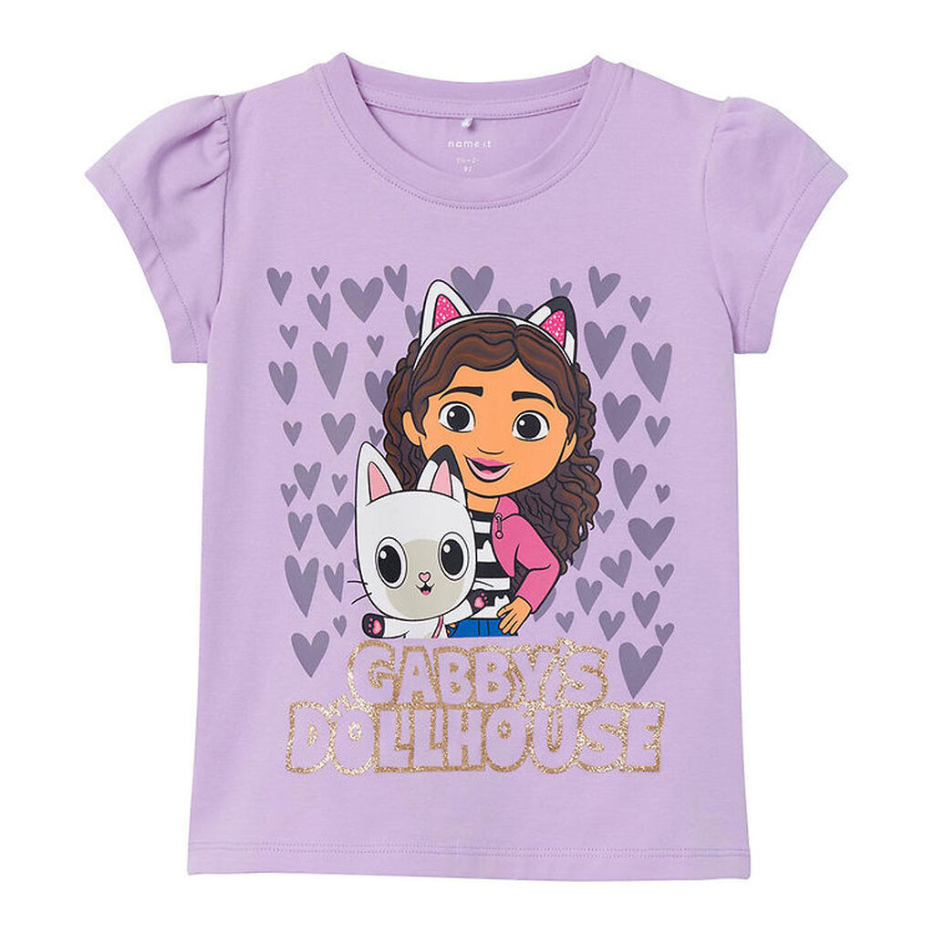 Name It T-shirt - NmfMassa Gabbys Dollhouse - Orchid Bloom