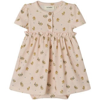 Lil Atelier Kjolebody k/æ - Rib - NBfLavo - Morganite