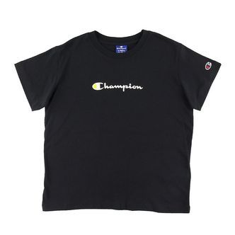 Champion Fashion T-shirt - Sort m. Logo