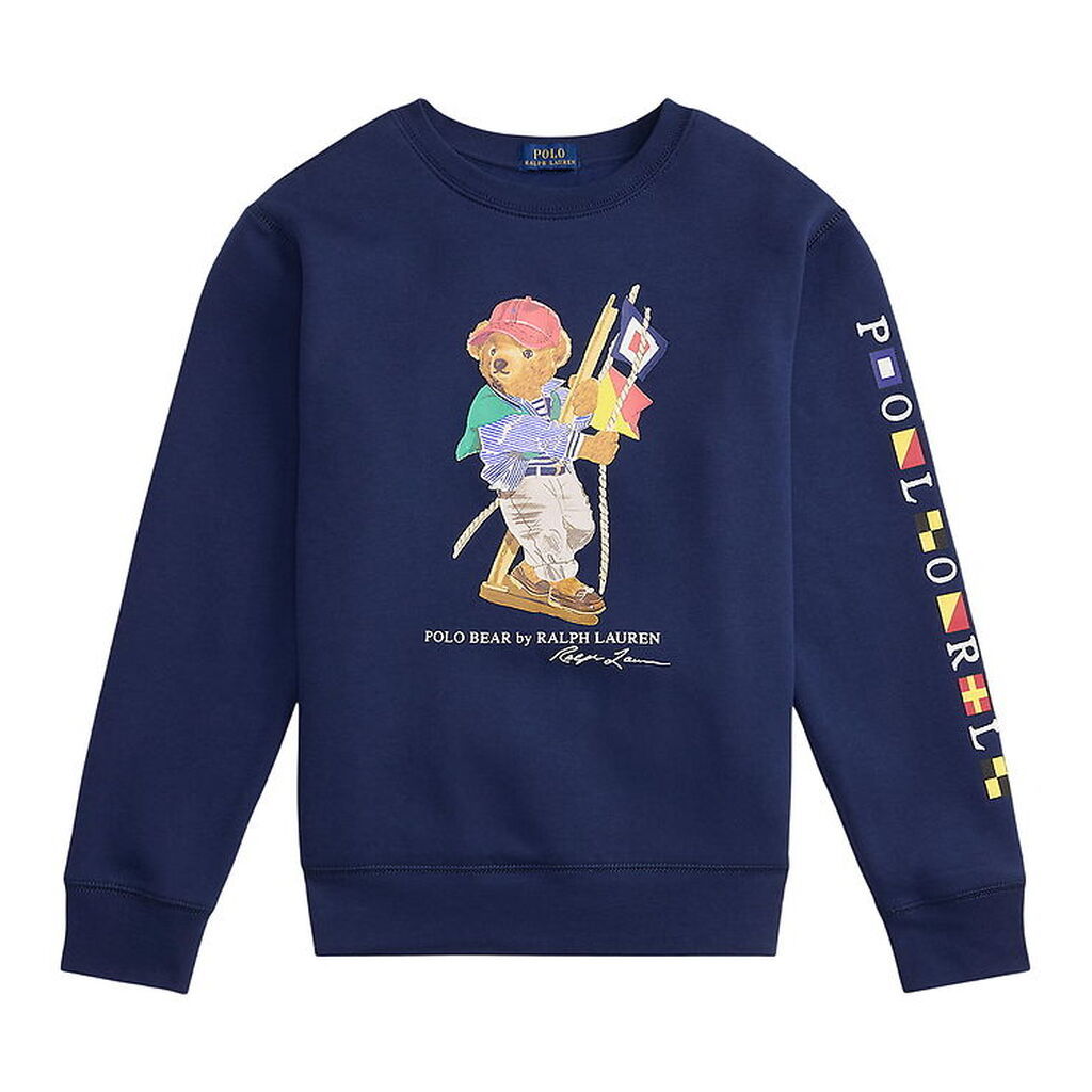 Polo Ralph Lauren Sweatshirt - Bear - Newport Navy