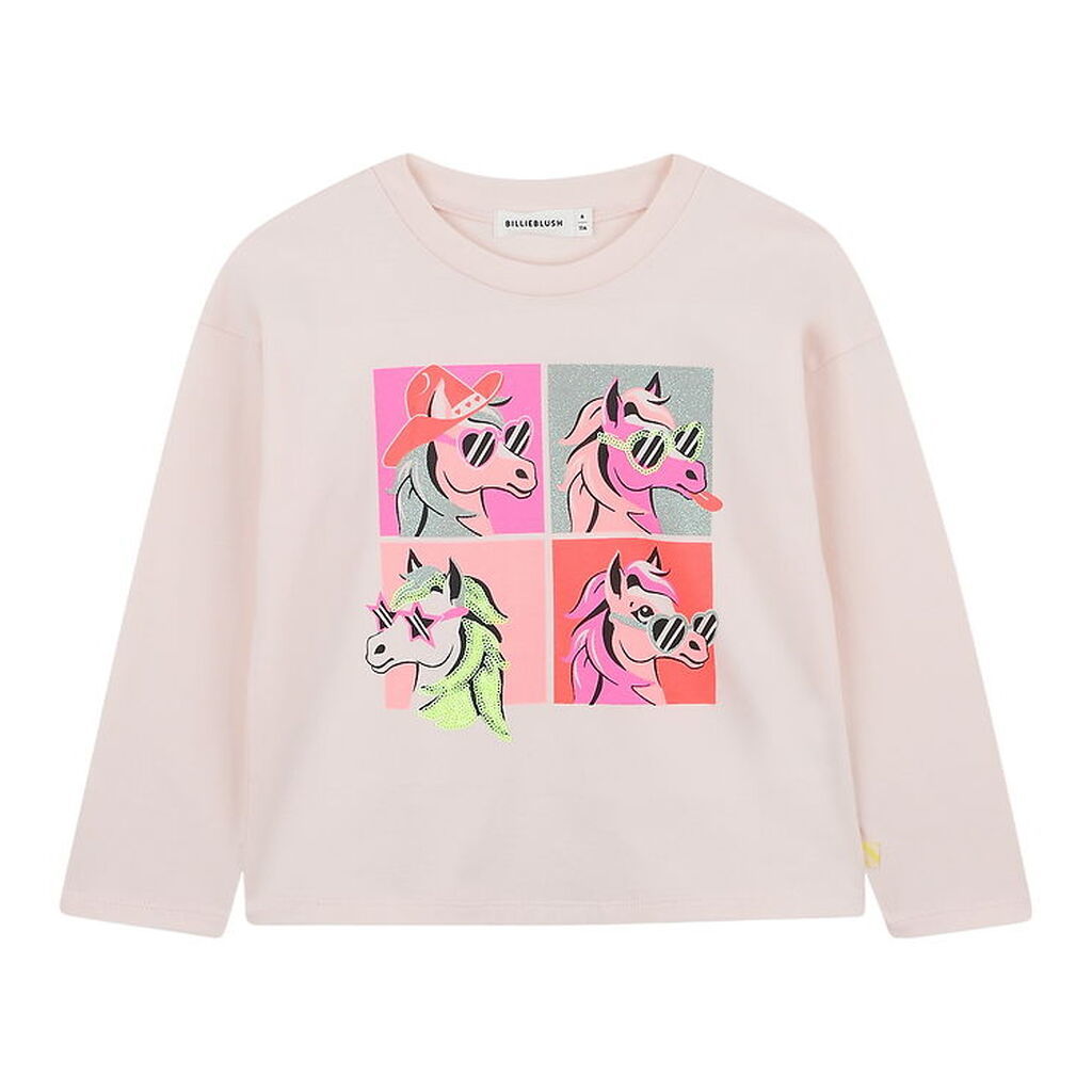 Billieblush Bluse - Pink Courage m. Print