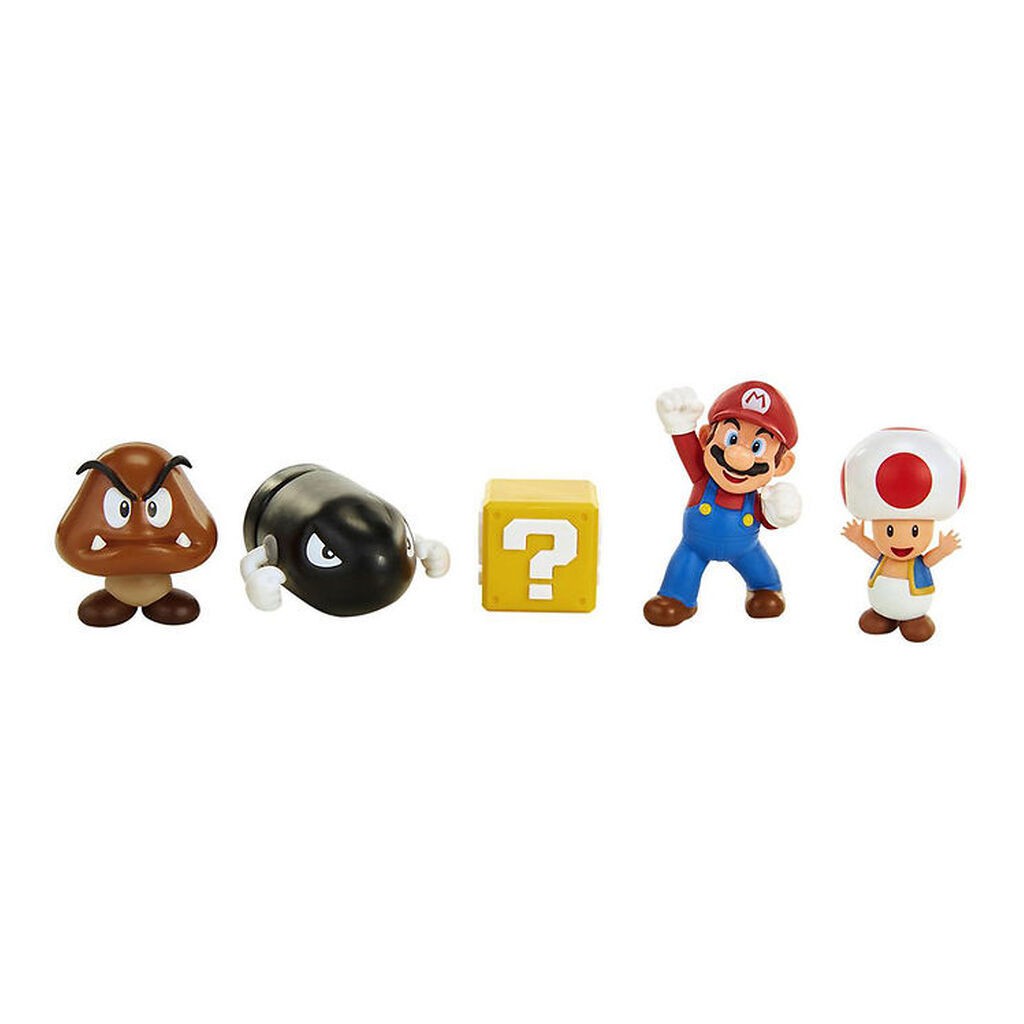Super Mario Legesæt - Diorama Set - Acorn Plains - 5 Dele