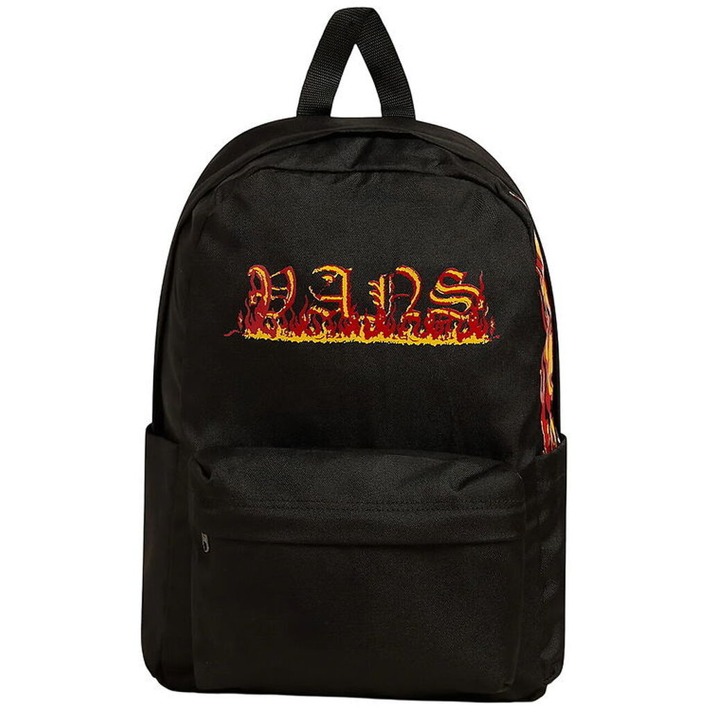Vans Rygsæk - Old Skool Grom - Black/Flame