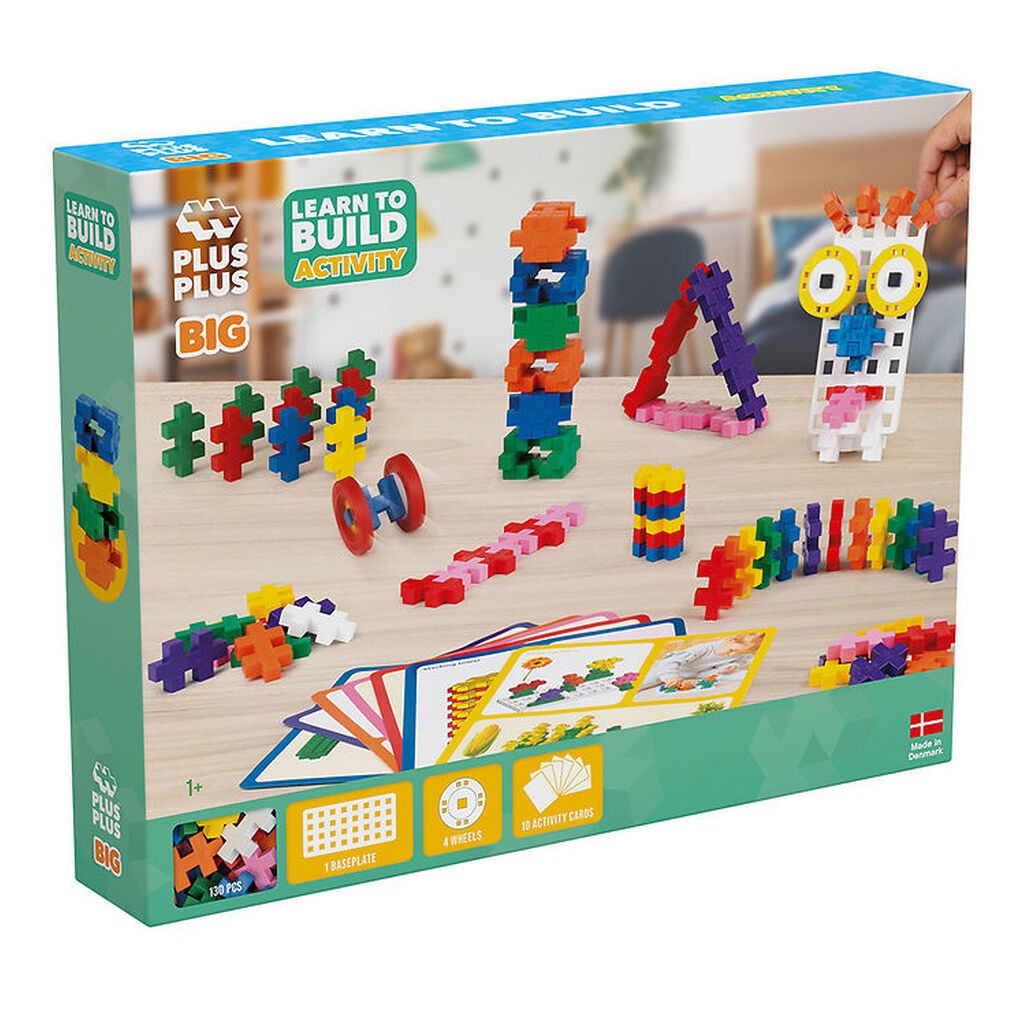 Plus-Plus Big Learn To Build - 140 stk. - Big Activity