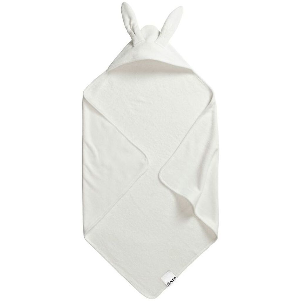Elodie Details Babyhåndklæde - 80x80 cm - Vanilla White Bunny