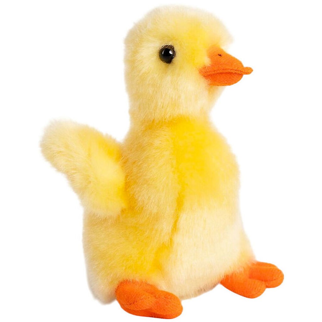 Living Nature Bamse - 13x7 cm - Kylling - Gul