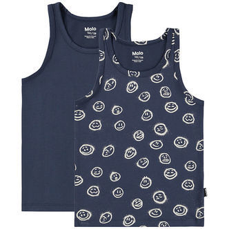 Molo Undertrøjer - Jayden - 2-pak - Moods Blue